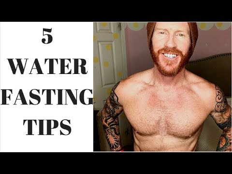 5 Water Fasting Tips for better Results