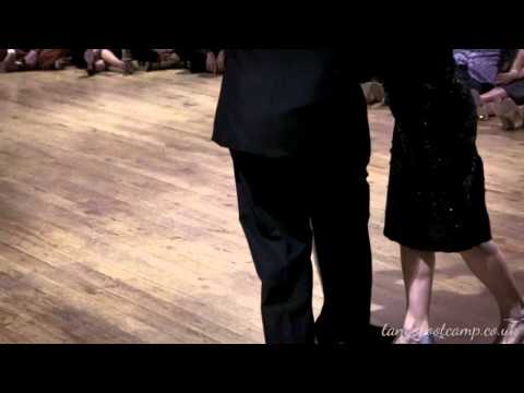  Oscar Casas  and  Ana Miguel  are  dancing  at  England International Tango Festival  in  2014