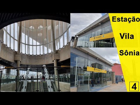 Conferindo a nova Estação Vila Sônia - Linha 4 Amarela