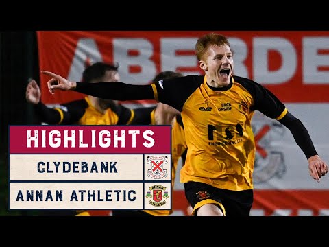 HIGHLIGHTS | Clydebank 3-4 Annan Athletic (AET) | Scottish Cup 2021-22 Fourth Round