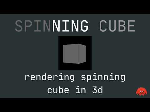 I Built Spinning Cube Using Python And Pygame