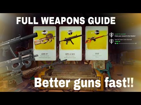 VIGOR PS4 | HOW TO FIND BETTER GUNS AND WEAPON PLANS FAST!! | (2021) Vigor Weapons Guide