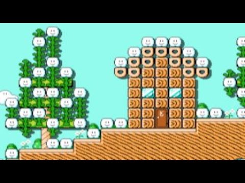 A snowy day in the Alps by Michael 一SUPER MARIO MAKER一 No Commentary 1AQ