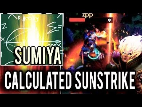 OMFG Calculated SunStrike Mind Hack Invoker by SumiYa Epic Dota 2