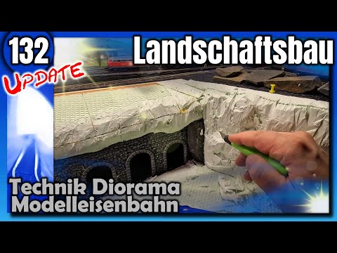 So baue ich meine Landschaft auf der Modelleisenbahn (Wochenupdate 132) | N 1:160