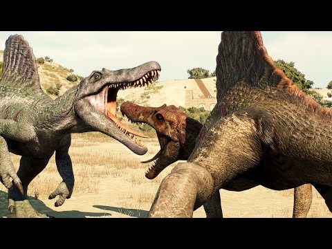 ALL LARGE CARNIVORE BATTLE ROYALE - Jurassic World Evolution 2