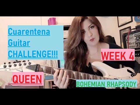 Bohemian Rhapsody Guitar Solo, Queen | Quarantine Guitar Challenge Week 4 :)