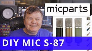 Video thumbnail for DIY microphone : S-87 Kit from Microphone-parts.com by Marco Primeau Q & A