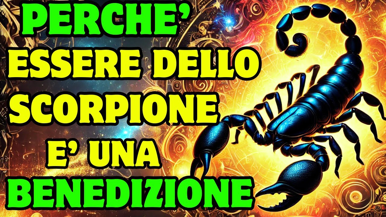 10 MOTIVI PER CUI ESSERE UNO SCORPIONE E' UNA BENEDIZIONE!