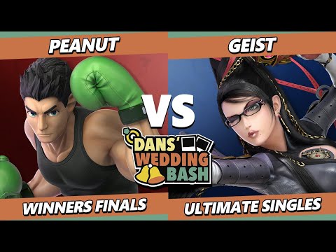 Dan's Wedding Bash! WINNERS FINALS - Peanut (Little Mac) Vs. Geist (Bayonetta) Smash Ultimate - SSBU
