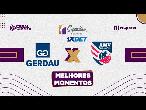 GERDAU MINAS 3 X 0 MODA VÔLEI | MELHORES MOMENTOS | SUPERLIGA 1XBET FEMININA 22/23