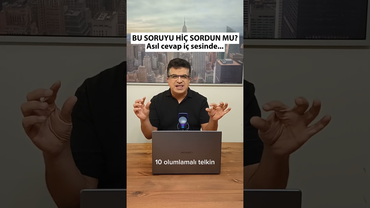 Bu soruyu hiç sordun mu? Asıl cevap İÇ SESİNDE... #atakansönmez #çekirdekinanç #kişiselgelişim