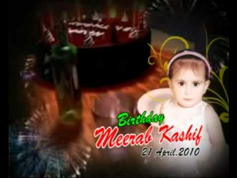 Meerab kashif  1st birthday 21 april 2010 .mpg