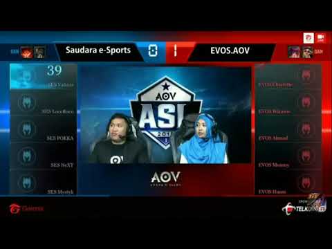 Saudara e-Sports vs EVOS.AOV - ASL Season 1 Game 2