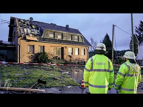 Tornado in Roetgen, Germany 2020