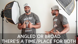 Have Your Light Modifier At 45 Degrees? Sometimes... | Flash Photography For Beginners