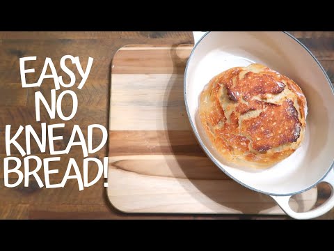 THE EASIEST NO KNEAD BREAD! CRUSTY & DELICIOUS | FAST & AFFORDABLE RECIPE | VLOG 130
