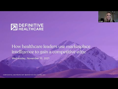 How healthcare leaders use marketplace intelligence to gain a competitive edge | DH webinar replay