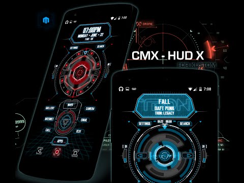 Free Download Cmx Hud X For Klwp App Christopher Martell X