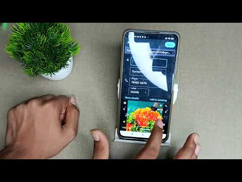 How to save contact number  in Xiaomi 11 Lite NE 5g  , contact number  ko kese save kare Xiaomi 11 L