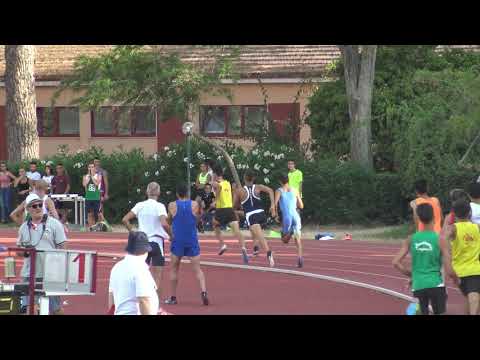 14.07.2019 - Challenge 4 Mori - 800 m Uomini - La vittoria di Gabriele Tocco