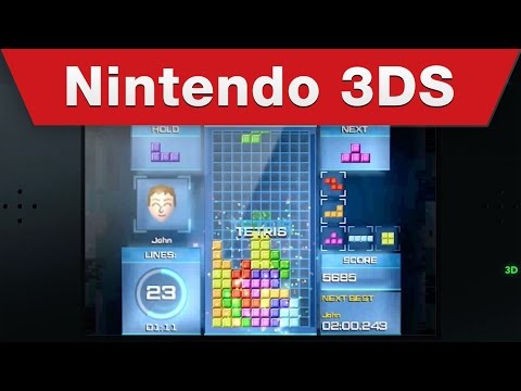 Nintendo 3DS - Tetris Ultimate Launch Trailer