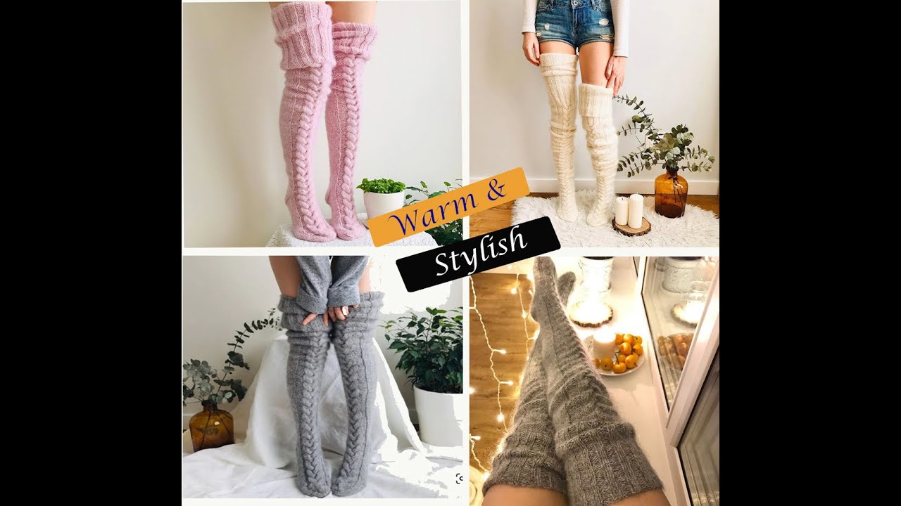 KNEE SOCKS SOXI-OVER THE KNEE KNIT SOCKS
