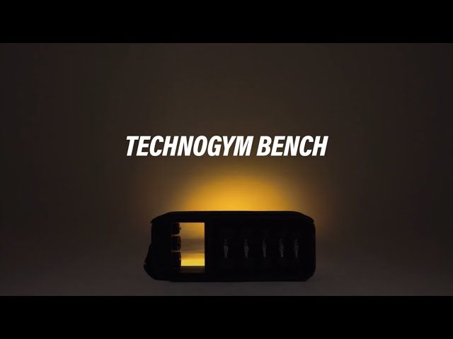 Video teaser for Technogym Bench - Everything you need for basic to advanced training