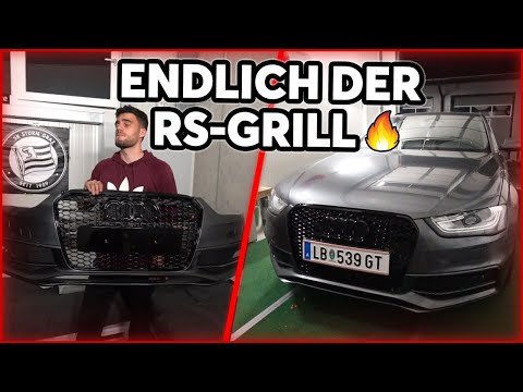 RS-GRILL Umbau am Audi A4 B8.5 3.0 TDI V6 – endlich neuer Look!