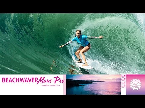 Lakey Peterson vs. Alana Blanchard - Round Two, Heat 3 - Beachwaver Maui Pro 2018