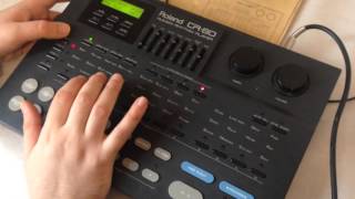 Video thumbnail for Roland CR-80 by Musicnectar