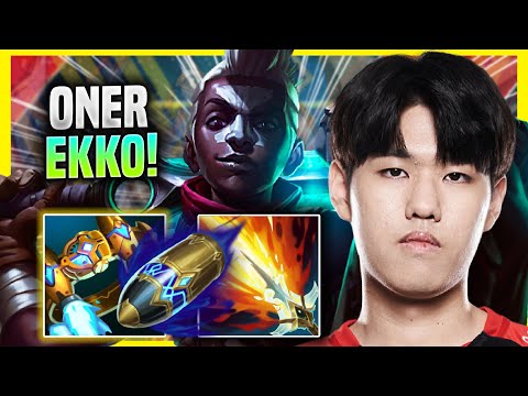 ONER IS READY FOR EKKO! - T1 Oner Plays Ekko JUNGLE vs Nidalee! | Season 2022