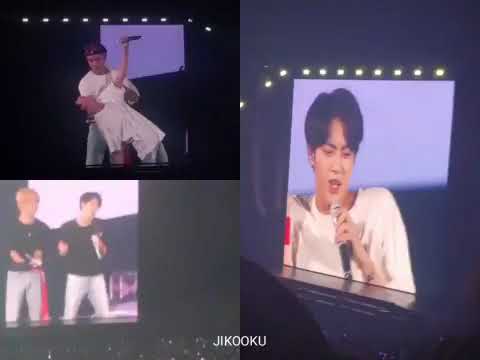 3 levels of seokjin screaming "osaka"  💜 #btsjin #jin