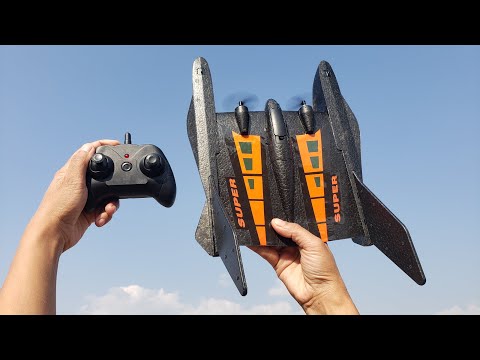 Mini Storm Launcher RC Airplane Flight, Water Landing and Upside Down Boat Rescue