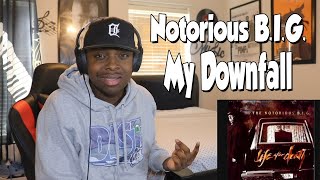 FIRST TIME HEARING- Biggie Smalls feat DMC - My Downfall (REACTION)