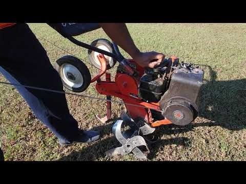 How To Use A Tiller To Remove Grass Weeds And Gardening