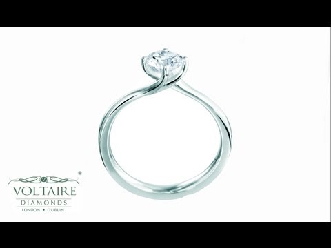 Engagement Ring Four Claw Twist - ER 1271