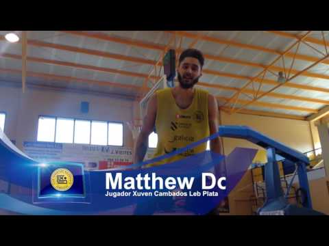 Matthew Don nos invita al Xuven vs Hospitalet J6 Leb Plata