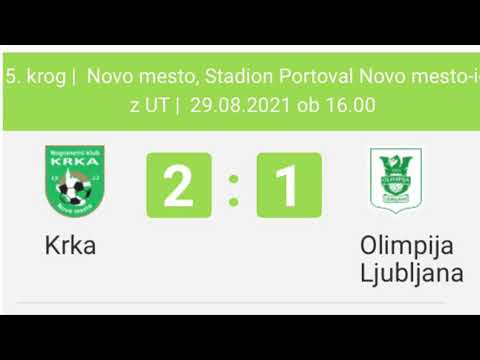 5. krog, 1. Slovenske kadetske lige NZS, 2021/22 (let. 2005-2006), NK Krka - NK Olimpija