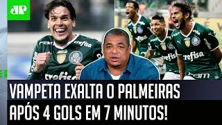 ‘Velho, eu estava vendo esse jogo do Palmeiras e…’: Olha o que Vampeta falou após o 4 a 2 no Atlético-GO