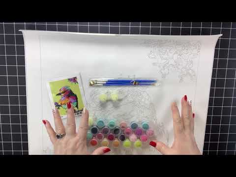 Beginners Paint by Numbers Guide: Melanie B's Creative Studio + Paint Plot