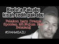 Kisah Sedih Pak Abu Pelakon Baru Drama Spontan 23 Ramai Orang Tidak Tahu Syahmisazli