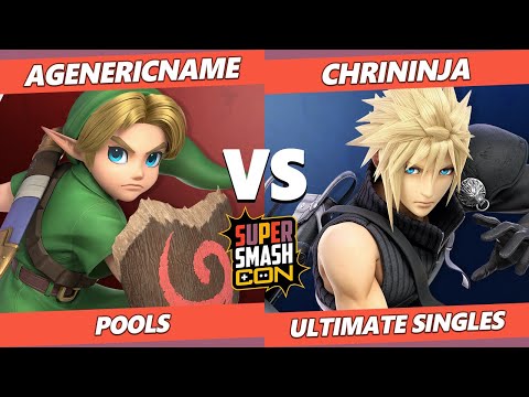 SSC Fall Fest - Agenericname (Joker, Young Link) Vs. Chrininja (Diddy, Cloud) SSBU Ultimate