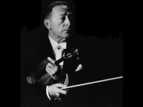 Heifetz plays Tzigane by Ravel