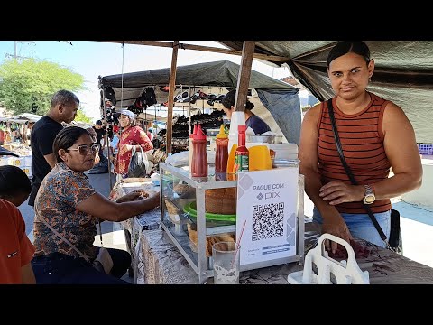 MELHOR PASTEL DE RUA,,FEIRA LIVRE EM CANAPI AL 