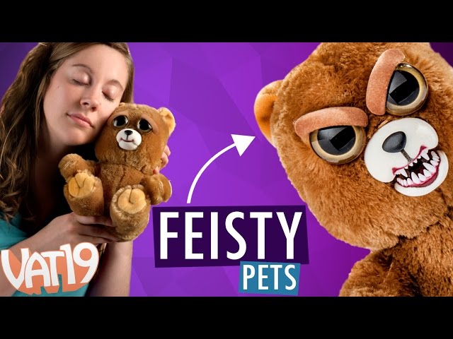 Video Teaser für Feisty Pets: Sweet-to-Scary Stuffed Animals