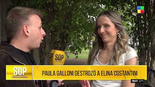 😱 PAULA GALONI DESTROZÓ A ELINA COSTANTINI: 