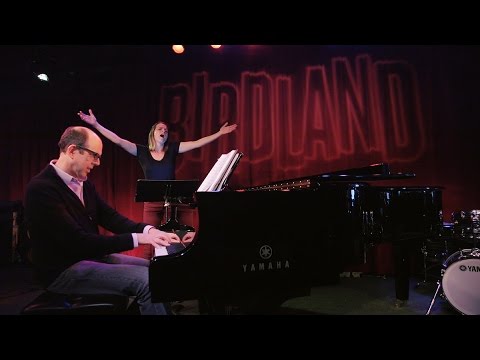 Jeff Blumenkrantz and Emily Padgett rehearse "Drink My Way"