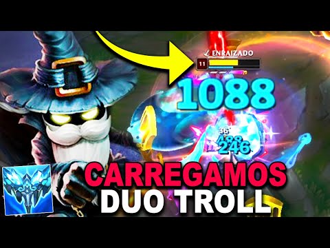 COMO JOGAR DE VEIGAR NUMA PARTIDA IMPOSSÍVEL COM TROLL | VEIGAR ESTÁ MUITO FORTE PARA SUBIR DE ELO