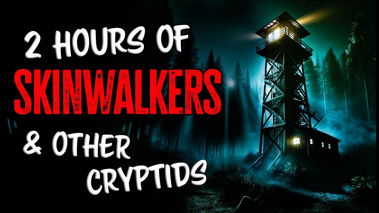 2 HOURS of CREEPY SKINWALKER & CRYPTID Scary Stories | RAIN SOUNDS | Horror Stories